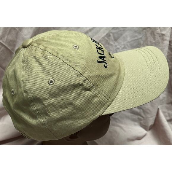 Tan Old No 7 Jack Daniel Whiskey Promotional Baseball Hat/Cap - Picture 2 of 4
